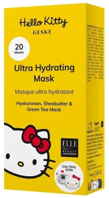 Ультраувлажняющая маска для лица с гиалуроновой кислотой Geske Hello Kitty Ultra Hydrating Mask