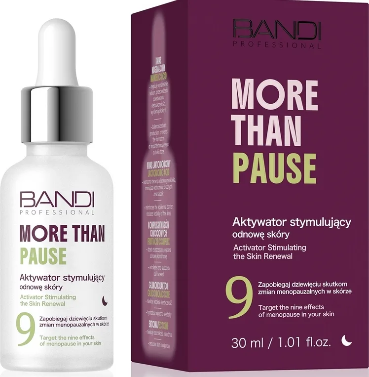 Bandi Professional Bandi More Than Pause Activator Stimulating the Skin Renewal - Сыворотка-активатор для лица Bandi More Than Pause Activator стимулирующая обновление кожи, 30 мл