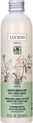 Шампунь Lucens Refreshing освежающий для жирных волос, с кипарисом и миртом, 250 мл