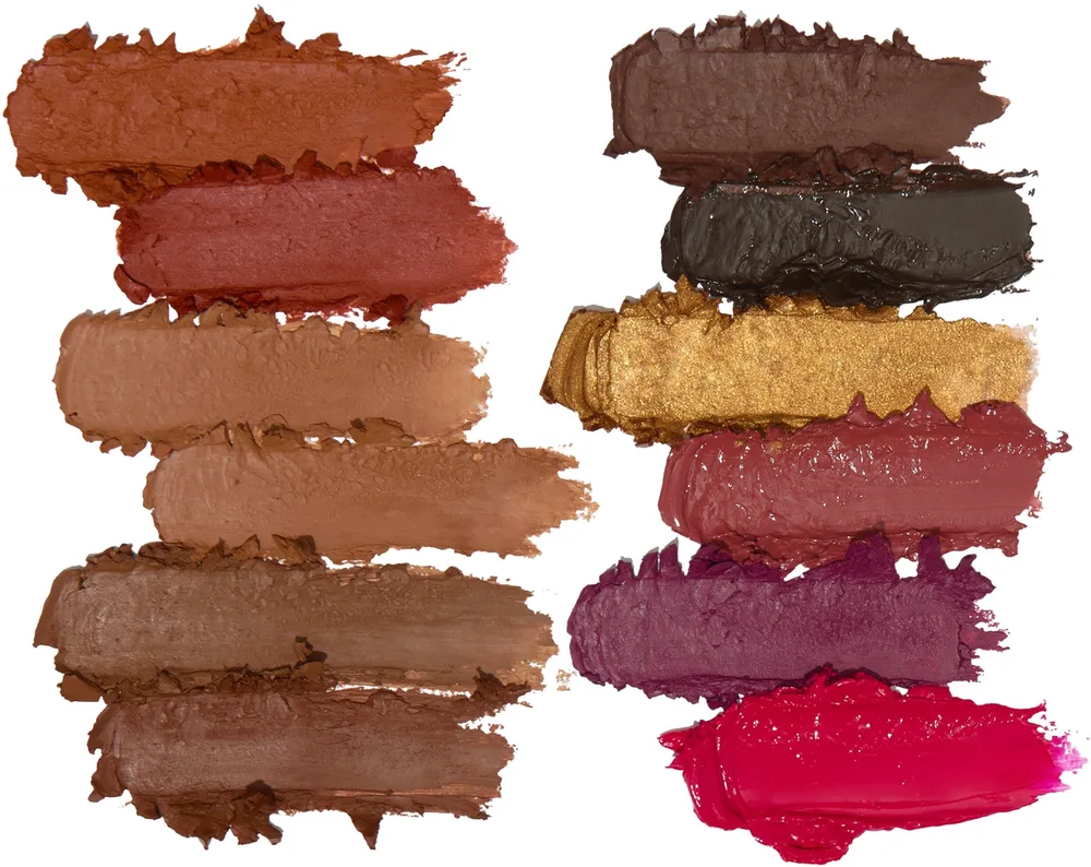Палетка для макияжа лица Makeup Revolution Everything Base Face Icon Complexion Palette, оттенок Dark