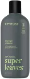 Гель для душа для мужчин Attitude Super Leaves Матча и бергамот, веганский, 415 мл — фото 1