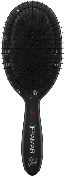 Щётка для волос Framar Detangler Brush Get Lucky Ace распутывающая, для влажных и сухих волос