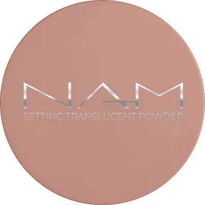 NAM Make Up Sypki puder do twarzy - Рассыпчатая фиксирующая пудра NAM Setting Translucent Powder полупрозрачная, 8 г