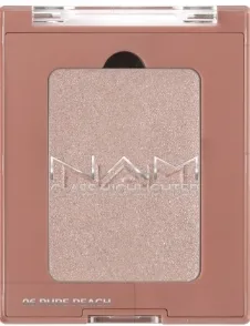 NAM Make Up Rozświetlacz do twarzy - Хайлайтер для лица NAM Glass Highlighter New с ультратонкими пигментами, 6 г, оттенок 06 - Pure-Peach-Tekstura