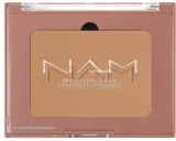 NAM Make Up Puder brązujący do twarzy - Бронзирующая пудра NAM Bronzing Face Pressed Powder компактная, 10 г, оттенок 02 - Nude Brown — фото 1