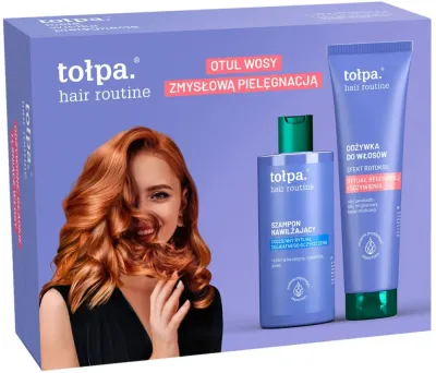 Набор Tolpa Hair Routine увлажняющий шампунь 300 мл и разглаживающий кондиционер 175 мл