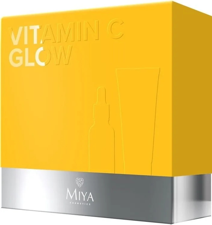 Набор Miya Cosmetics Vitamin C Glow сыворотка с витамином C 30 мл и очищающая пенка 100 мл