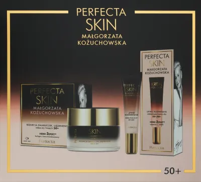 Набор для лица Perfecta Skin 50+ крем для лица с пептидами и крем для глаз для зрелой кожи 50+15 мл
