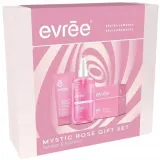 Набор для лица Evree Mystic Rose тоник крем для лица и крем для рук с розовой водой и центеллой 200+50+75 мл — фото 1