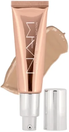 NAM Make Up Podkład do twarzy - Тональная основа-сыворотка NAM Hydra Infuse Serum Foundation увлажняющая, 25 г, оттенок 02