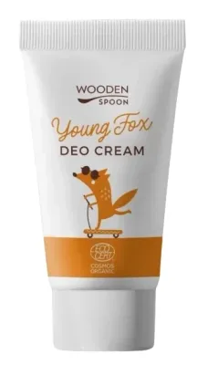Дезодорант-крем Wooden Spoon Young Fox Deo Cream для тела, с бодрящим ароматом, 40 мл
