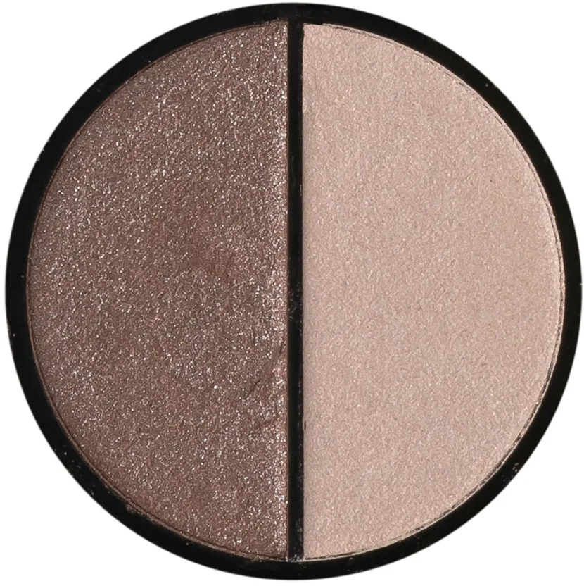 Тени для век Bottega Verde Duo Eyeshadow, оттенок Cocoa - Cream