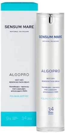 Крем для лица Sensum Mare Algopro с 9% комплексом пептидов 50 мл