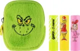 Набор для губ Dr. PAWPAW The Grinch и оттеночный бальзам и скраб для губ с косметичкой 3x4 г/ Доктор ПАВПАВ — фото 2