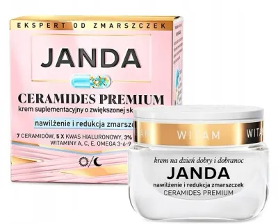 Крем для лица Janda Ceramides Premium увлажняющий с церамидами 50 мл