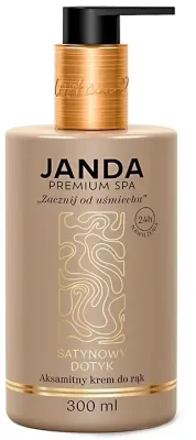 Крем для рук Janda Premium Spa Satin Touch с аргановым маслом 300 мл
