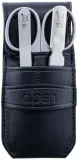 Маникюрный набор Alpen 6871R 3 предмета черный кожаный футляр — фото 2
