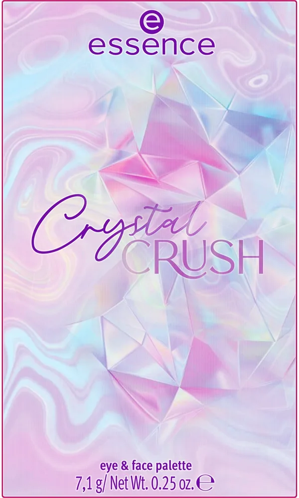 Палетка для макияжа глаз и лица Essence Crystal Crush Eye & Face Palette