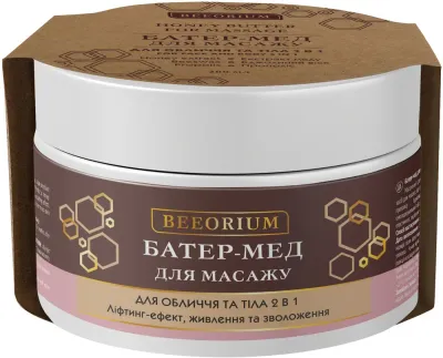 Масло-крем для массажа Acme Professional Beeorium с мёдом и маслом ши