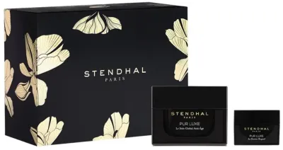 Набор для лица Stendhal Pur Luxe крем для лица и бальзам для кожи вокруг глаз с маслами для зрелой кожи 50+10 мл