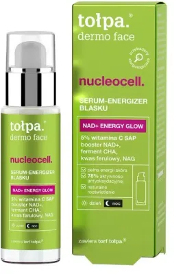 Сыворотка для лица Tolpa Dermo Face Nucleocell Serum-Energizer энергетическая, для сияния кожи, 30 мл