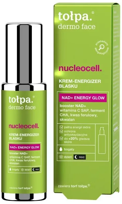 Крем-энерджайзер для лица Tolpa Nucleocell Rich насыщенный сияние 50 мл