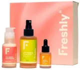 Набор Freshly Cosmetics Vitamin C тоник для лица 100 мл сыворотка с витамином C 15 мл и очищающее средство 50 мл — фото 1