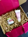 Набор Nova Kosmetyki крем для рук Cranberry Glow с маслом ши и соевая свеча с ароматом глинтвейна 50+120 мл — фото 2