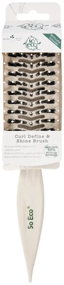 Щётка для волос So Eco Curl Define Shine Hair Brush для вьющихся волос, распутывающая