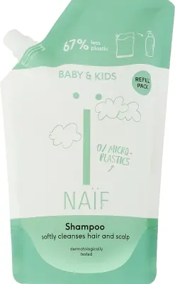 Шампунь Naif Baby & Kids питательный детский гипоаллергенный, сменный блок, 500 мл