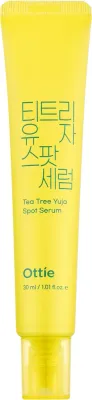 Сыворотка для лица Ottie Tea Tree Yuja Spot точечная, с чайным деревом и юдзу, 30 мл