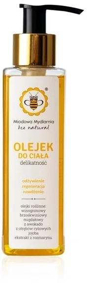 Масло для тела Miodowa Mydlarnia Delikatnosc гипоаллергенное древесно-амбровое 150 мл