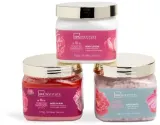 Набор IDC Institute Scented Garden Peony лосьон для тела 300 г скраб для тела 470 г и соль для ванны 410 г — фото 2
