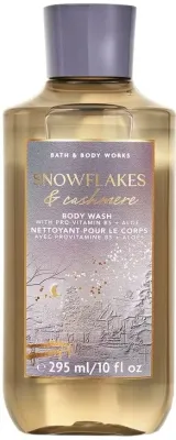 Гель для душа Bath & Body Works Snowflakes & Cashmere с ароматом кашемира, 295 мл
