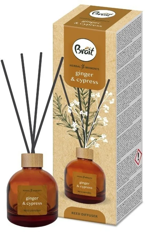 Аромадиффузор для дома Brait Herbal Moments Ginger & Cypress 100 мл
