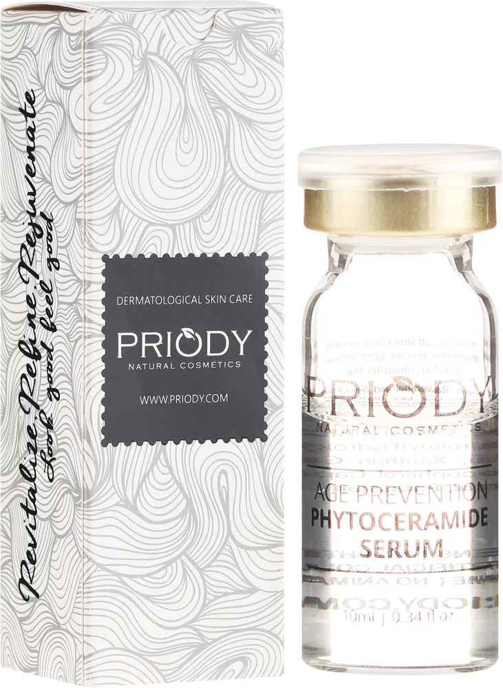 Сыворотка для лица Priody Age Prevention Phytoceramide против морщин, с фитоцерамидами, 10 мл