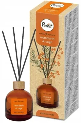 Аромадиффузор для дома Brait Herbal Moments Mandarin & Sage 100 мл
