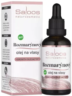 Масло для волос Saloos Bio розмариновое, для всех типов волос, 50 мл