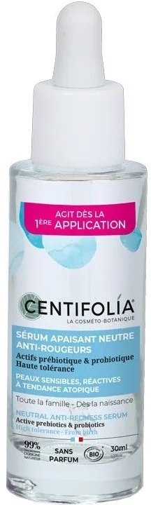Сыворотка для лица Centifolia Neutral Anti-Redness успокаивающая, против покраснений, 30 мл