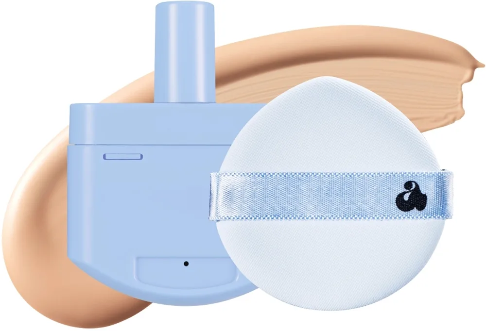Тональный кушон Unleashia Babe Skin Baby Blue Cushion сменный блок, SPF 40 PA++, 15 г, оттенок 23W - Jolly