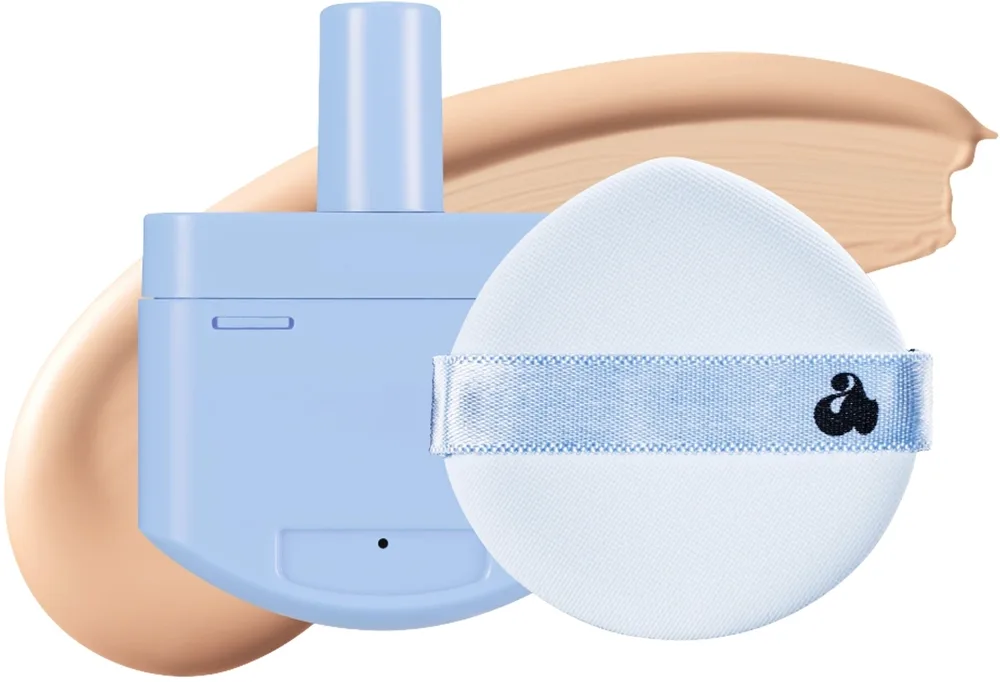 Тональный кушон Unleashia Babe Skin Baby Blue Cushion сменный блок, SPF 40 PA++, 15 г, оттенок 23N - Cuddly