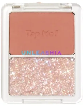 Палетка теней для век Unleashia Tap Me Palette Duo, 8,4 г, оттенок 1 - Pitapat