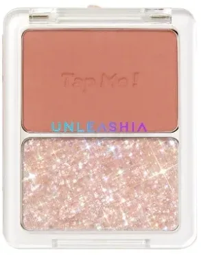 Палетка теней для век Unleashia Tap Me Palette Duo, 8,4 г