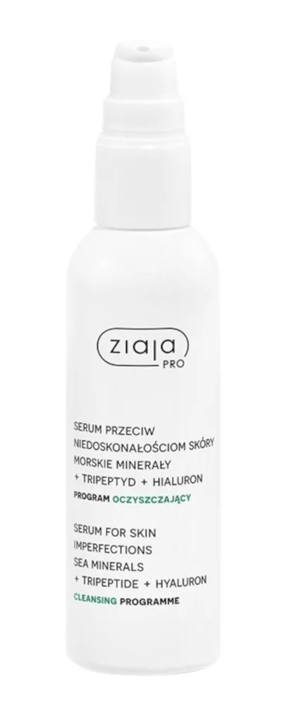 Сыворотка для лица Ziaja Pro Serum For Skin Imperfections против несовершенств, увлажняющая, 90 мл