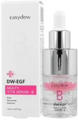 Сыворотка для лица Easydew DW-EGF Multy Vita Serum B увлажняющая, укрепляющая, 14 мл