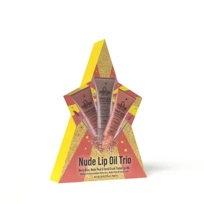 Набор масел для губ Dr. PAWPAW Nude Lip Oil Trio три оттеночных масла с папайей и алоэ 3x8 мл