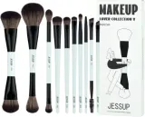 Набор кистей для макияжа Jessup 14-in-10 Duo-End Brush Versatility Collection, модель T500, 14 шт — фото 1