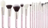 Набор кистей для макияжа Jessup Blushing Bride Mix Hair Brush Set T293 из 15 предметов — фото 1