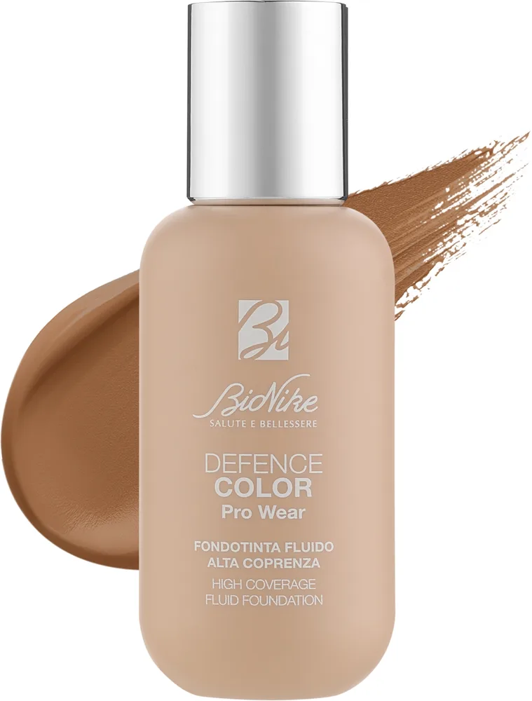 Тональный флюид BioNike Defense Color Pro Wear High Coverage кроющий стойкий SPF 30, 50 мл, оттенок 06 - Cinnamon