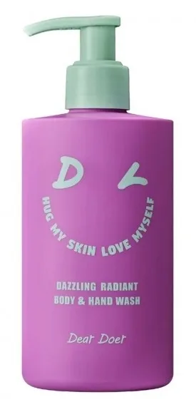 Гель для мытья рук и тела Dear Doer Dazzling Radiant с гиалуроновой кислотой, увлажняющий, 300 мл